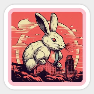 Giant rabbit Sticker